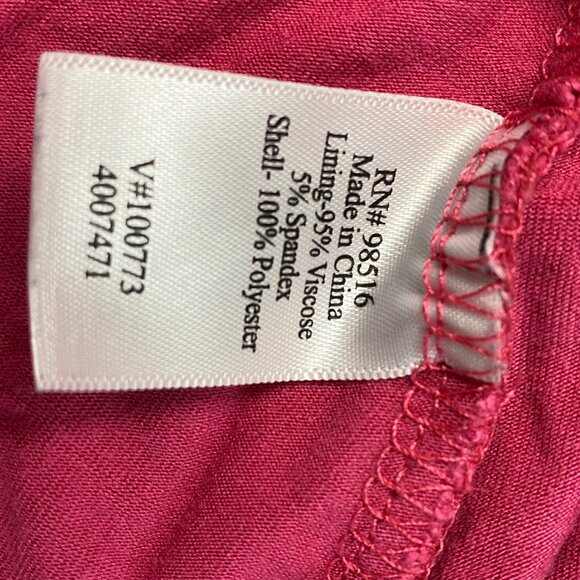 Coldwater Creek‎ Sleeveless Floral Embroidered Top M Picnic Fun Career - Picture 5 of 9